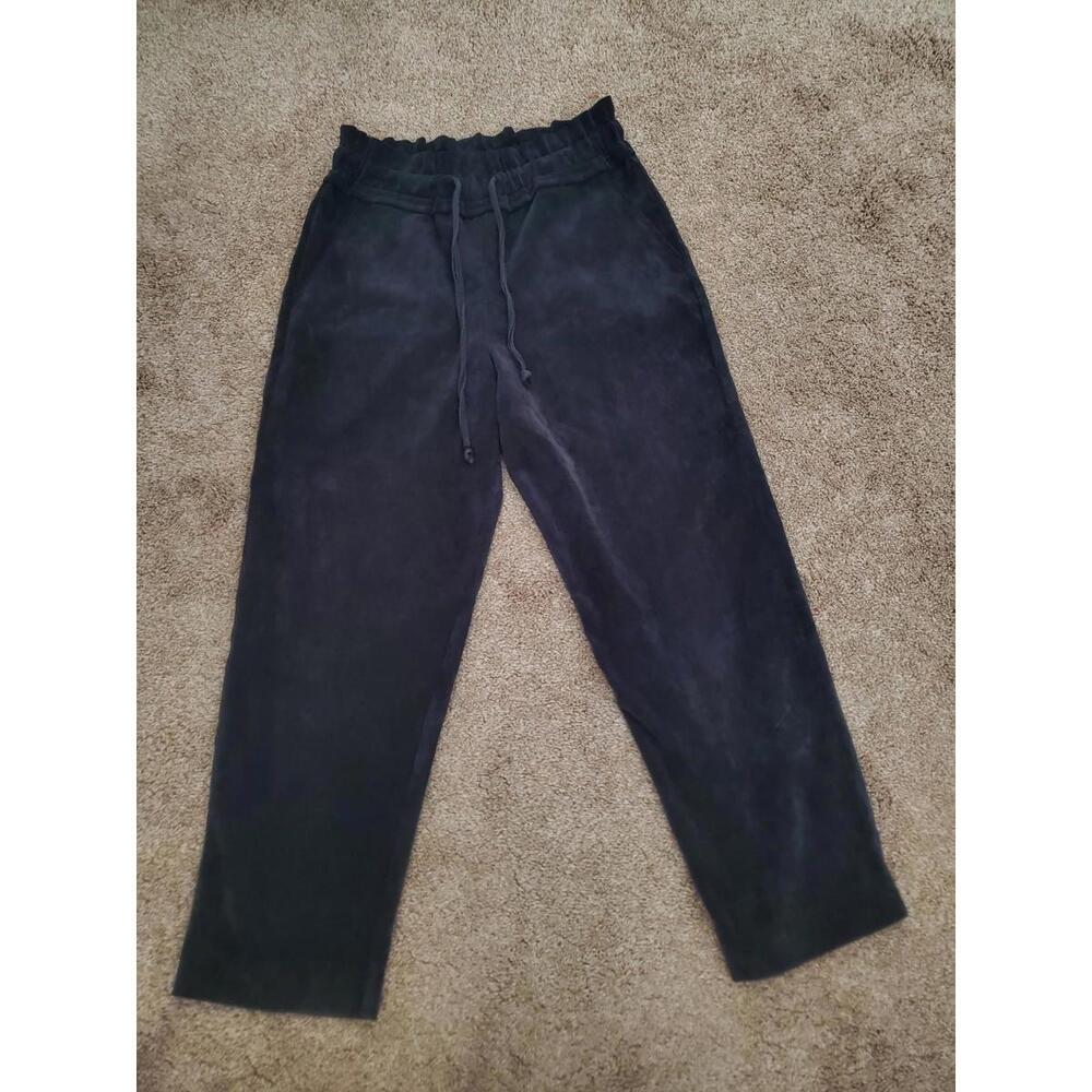 GANII Pants Corduroy Ribbed Size Small Stretchy Pull On